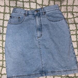 Classic Denim Skirt